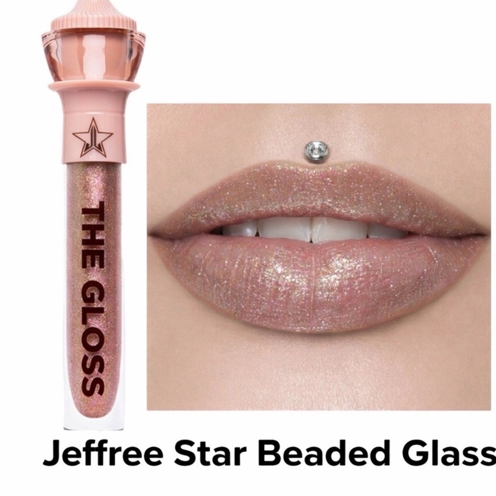 Jeffree Star The Gloss - Luxurious & Sparkly - beaded glass discontinued color